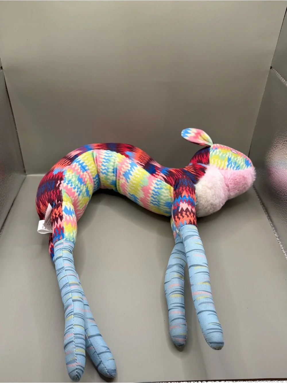 Meow Wolf Bearret Plush Stuffed Animal Bendable Toy Creature Figure